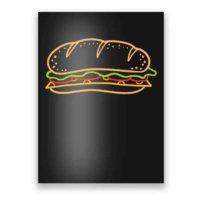 Sandwich Food Poster