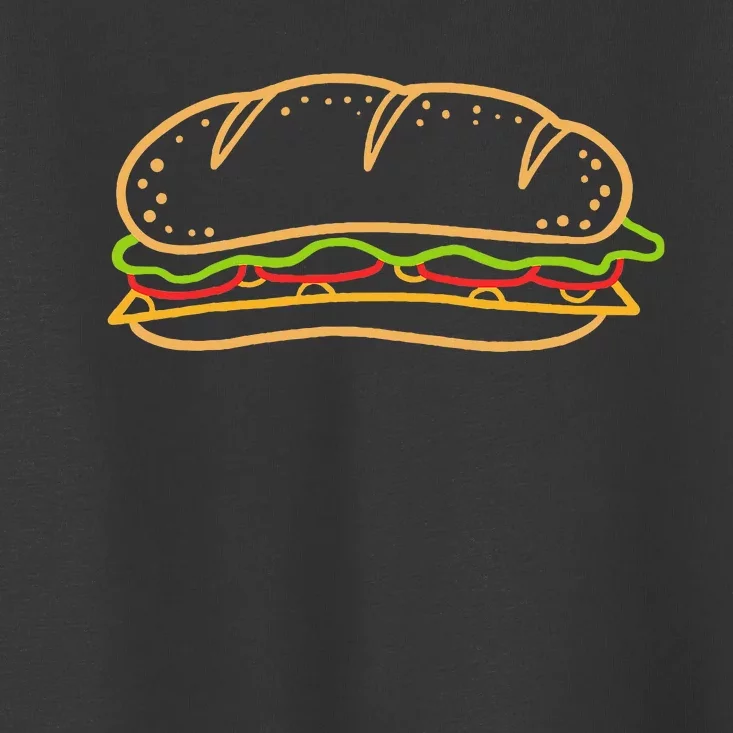 Sandwich Food Toddler T-Shirt