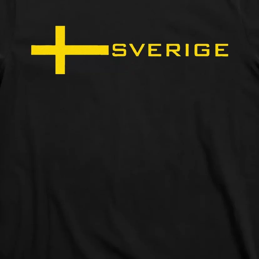 SWEDEN FLAG SWEDISH SOCCER FOOTBALL JERSEY SVERIGE T-Shirt