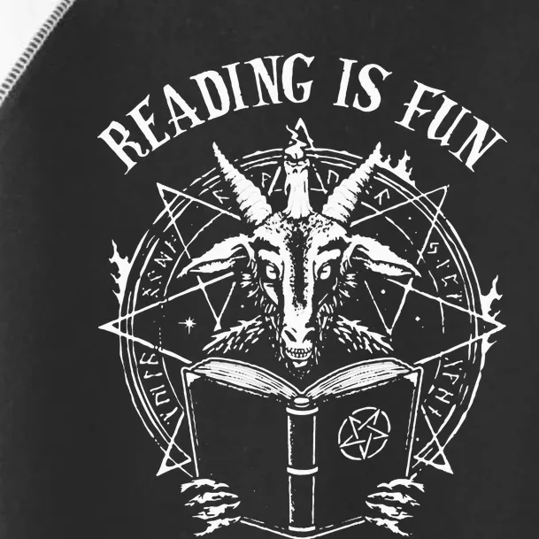 Spooky Fun Satan's Halloween Reading Adventure Toddler Fine Jersey T-Shirt