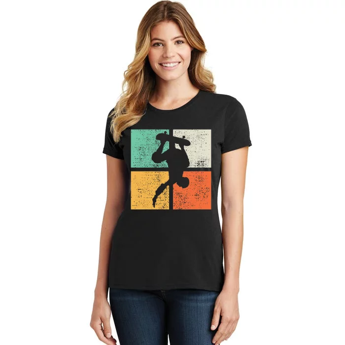 Skateboard Funny Skateboarding Gift Women's T-Shirt