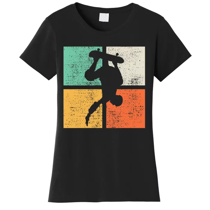 Skateboard Funny Skateboarding Gift Women's T-Shirt