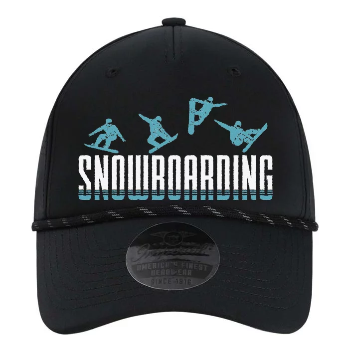 Snowboarding funny Snowboard Snowboarders slopes Performance The Dyno Cap