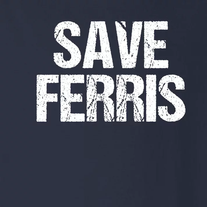 SAVE FERRIS Toddler Long Sleeve Shirt