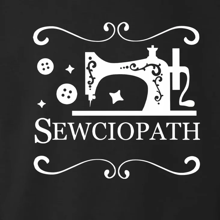 Sewciopath Funny Sewing Lover Toddler Hoodie