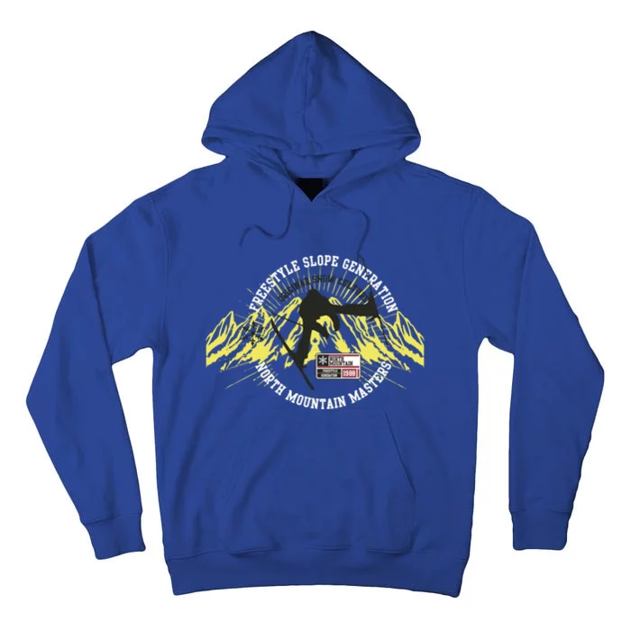 Skiing Freestyle Ski Sport Gift Tall Hoodie