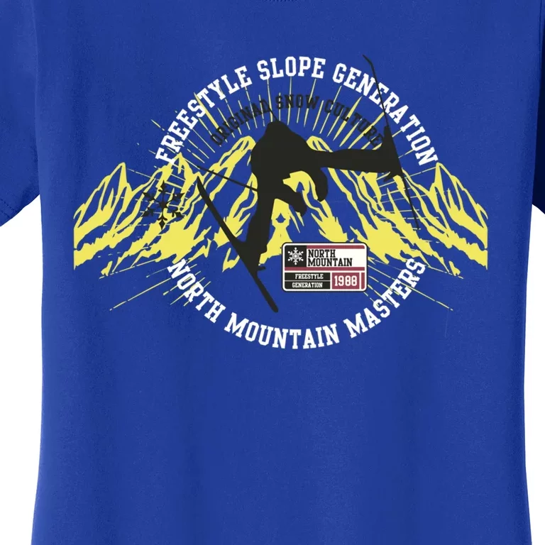 Skiing Freestyle Ski Sport Gift Women's T-Shirt