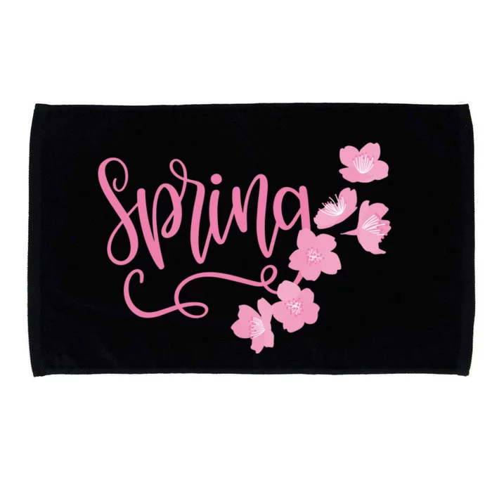 Spring Flower Microfiber Hand Towel