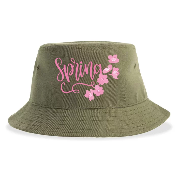 Spring Flower Sustainable Bucket Hat