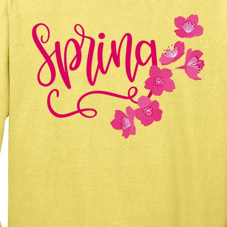 Spring Flower Long Sleeve Shirt