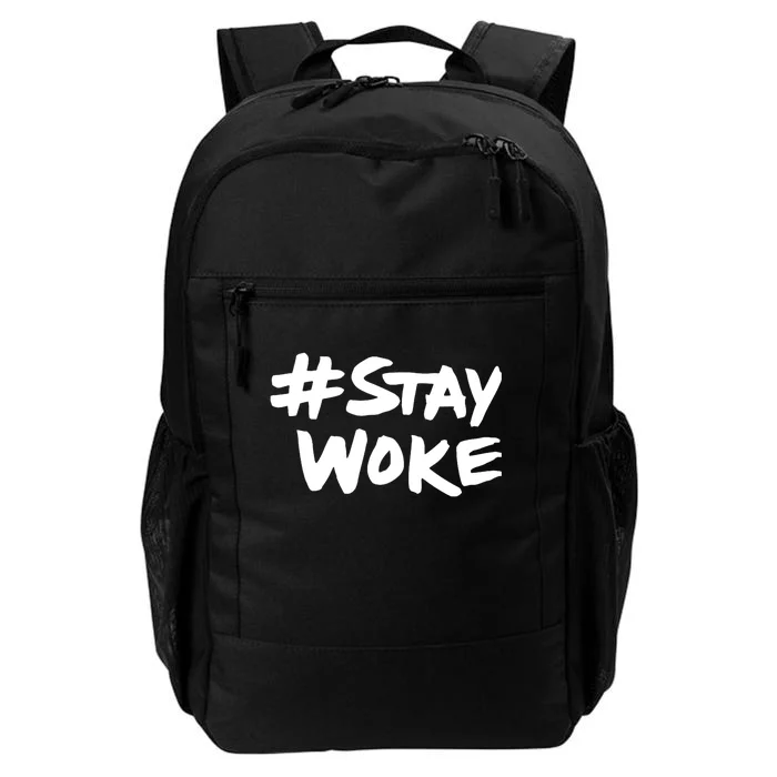 #Staywoke Funny Stay Woke Meme Daily Commute Backpack