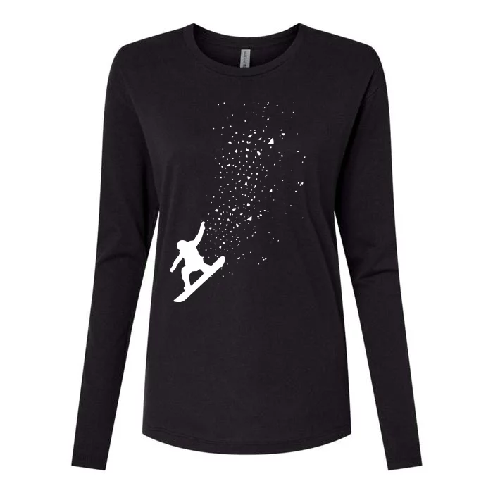 Snowboard Freestyle Snowboarding Snowboarder Gift Womens Cotton Relaxed Long Sleeve T-Shirt