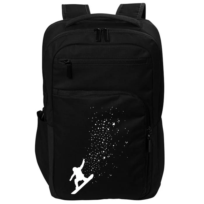 Snowboard Freestyle Snowboarding Snowboarder Gift Impact Tech Backpack