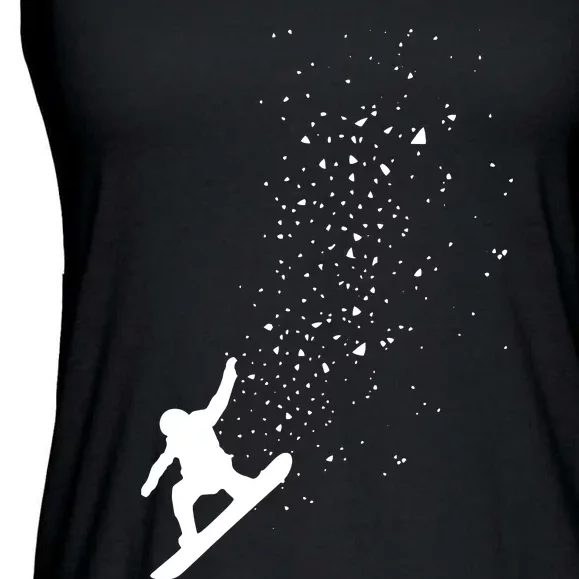 Snowboard Freestyle Snowboarding Snowboarder Gift Ladies Essential Flowy Tank