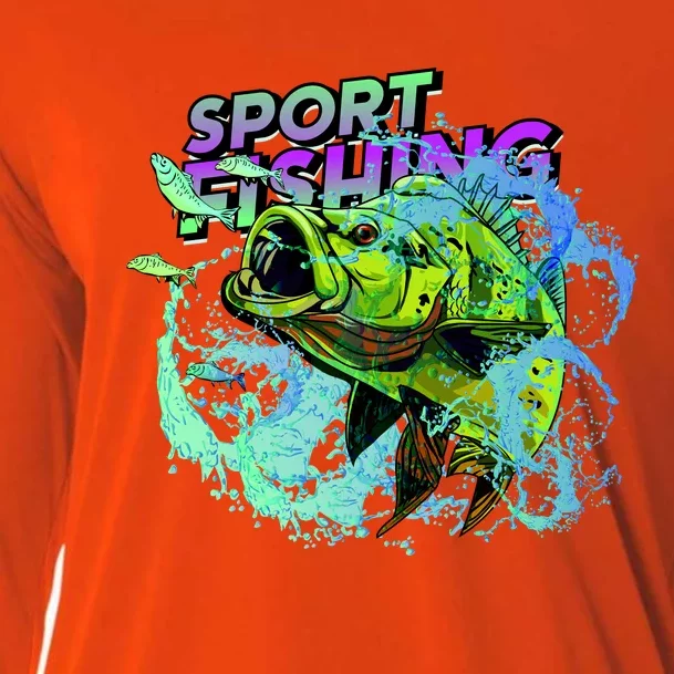 Sport Fishing Cooling Performance Long Sleeve Crew