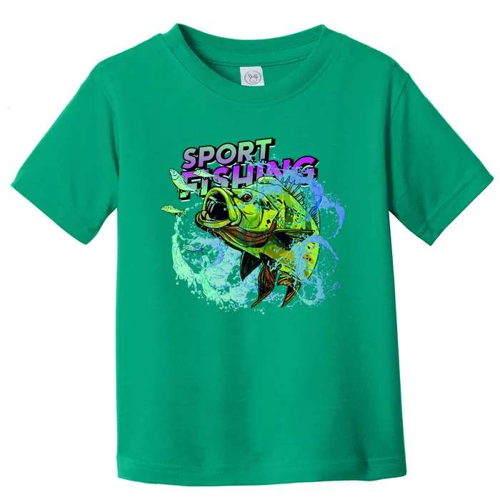 Sport Fishing Toddler T-Shirt