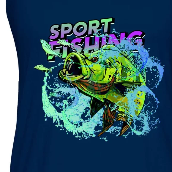 Sport Fishing Ladies Essential Flowy Tank