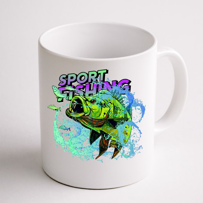 Sport Fishing Front & Back Coffee Mug