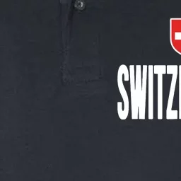 Swiss Flag Switzerland Souvenir Schweiz Gift Suisse Svizzera Softstyle Adult Sport Polo