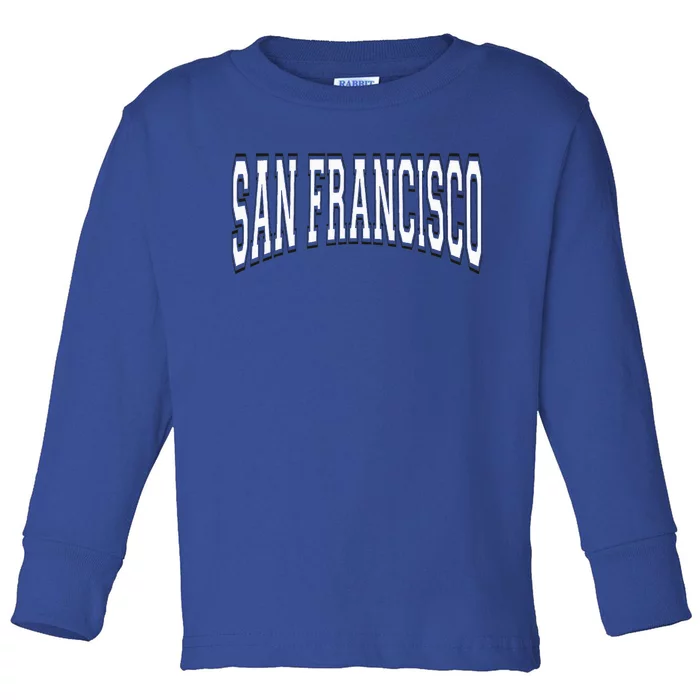 San Francisco Toddler Long Sleeve Shirt