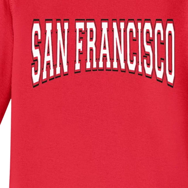 San Francisco Baby Long Sleeve Bodysuit