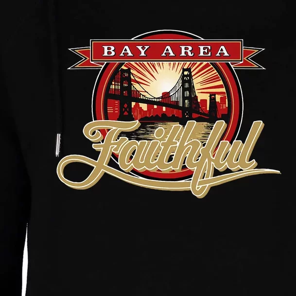 San Francisco Sunday Bay Area Faithful Womens Funnel Neck Pullover Hood