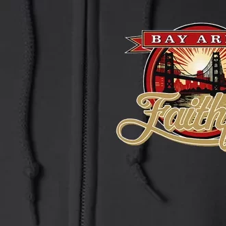 San Francisco Sunday Bay Area Faithful Full Zip Hoodie