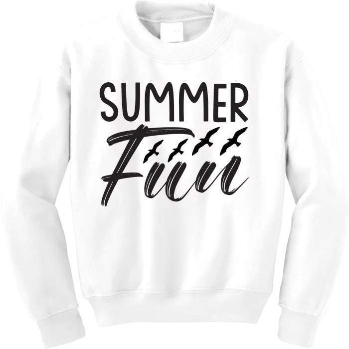 Summer Fun Kids Sweatshirt