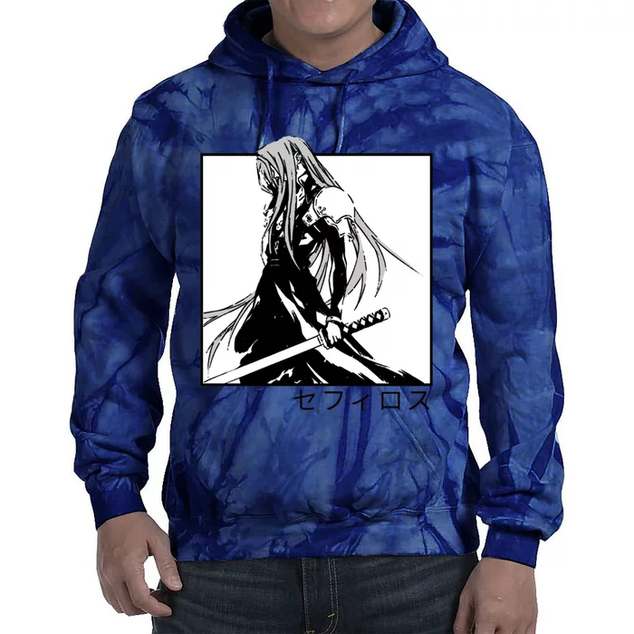 Sephiroth Ffvii Tie Dye Hoodie