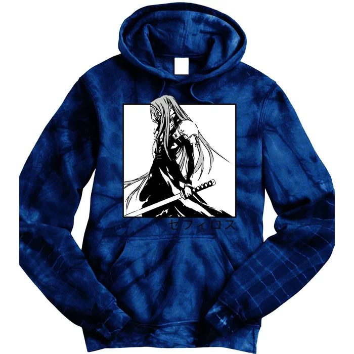 Sephiroth Ffvii Tie Dye Hoodie