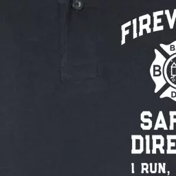 Sarcastic Fireworks Safety Director 4th July Technician Crew Softstyle Adult Sport Polo