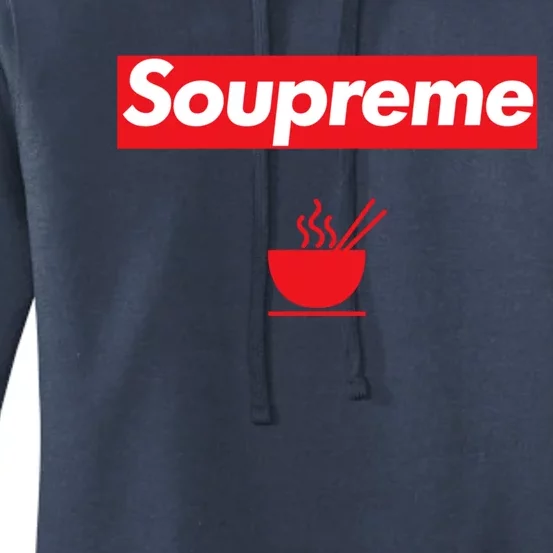 Soupreme Funny Soupreme Women's Pullover Hoodie