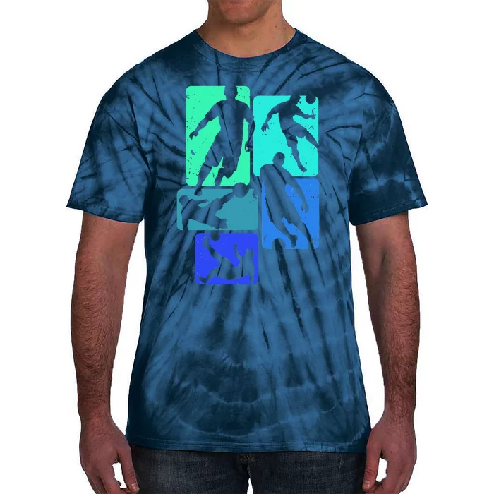 Soccer For Soccer Player Retro Soccer Tie-Dye T-Shirt