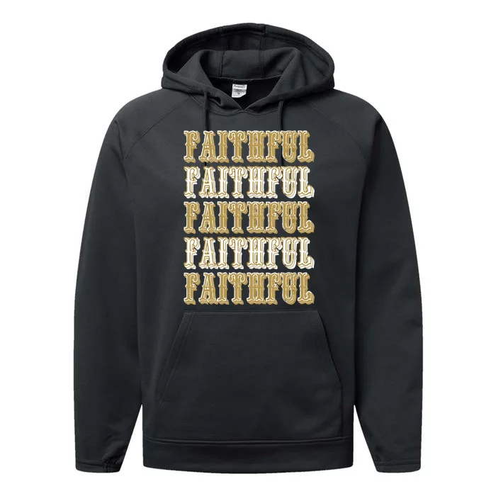 San Francisco Sunday Faithful Performance Fleece Hoodie