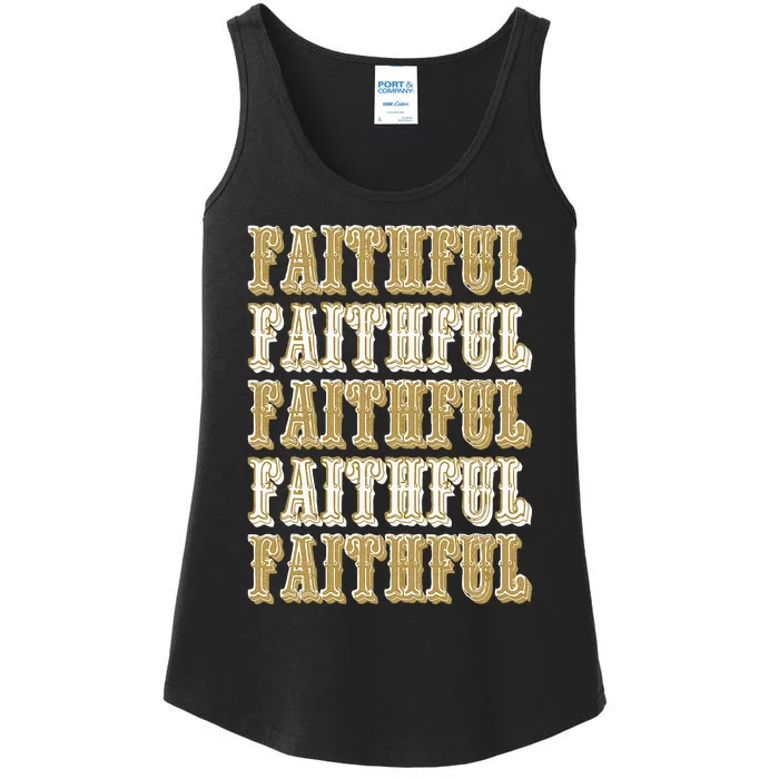 San Francisco Sunday Faithful Ladies Essential Tank