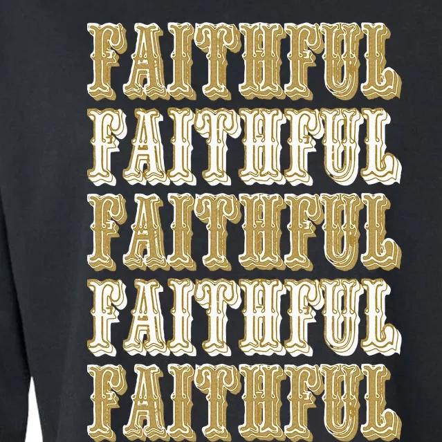 San Francisco Sunday Faithful Cropped Pullover Crew