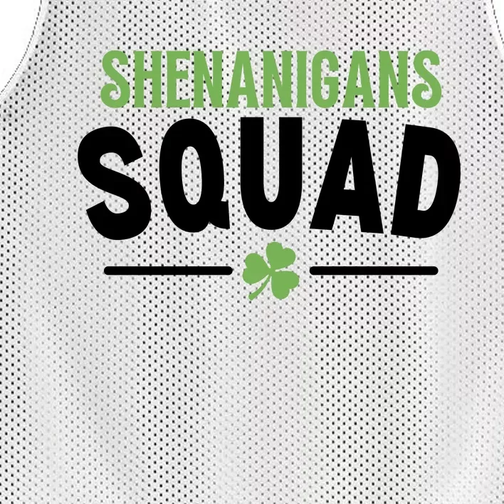 Shenanigans Squad St Patricks Day Mesh Reversible Basketball Jersey Tank