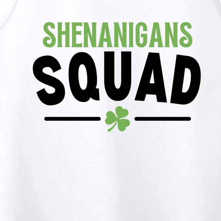 Shenanigans Squad St Patricks Day Performance Tank