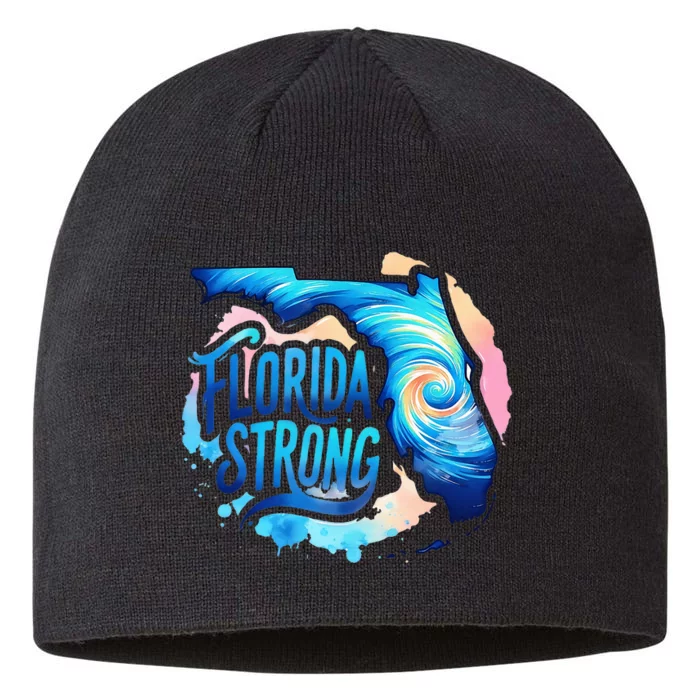 Support Florida Stay Western Strong Florida S.T.A.T.E 8 1/2in Sustainable Knit Beanie