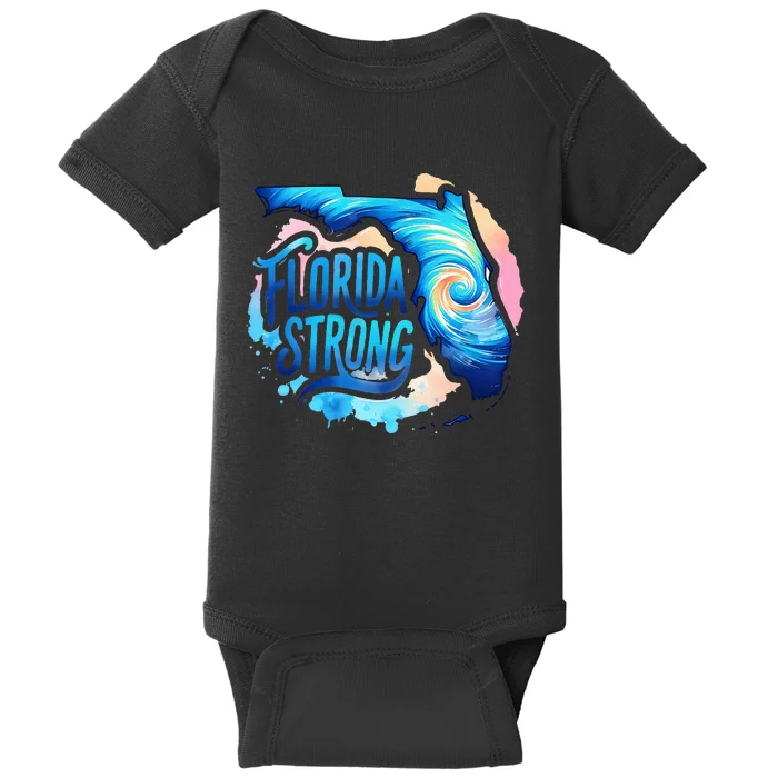 Support Florida Stay Western Strong Florida S.T.A.T.E Baby Bodysuit