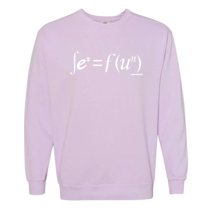 Sex = Fun Sex Equals Fun Garment-Dyed Sweatshirt