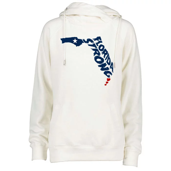 Support Florida Stay Western Strong Florida S.T.A.T.E Womens Funnel Neck Pullover Hood