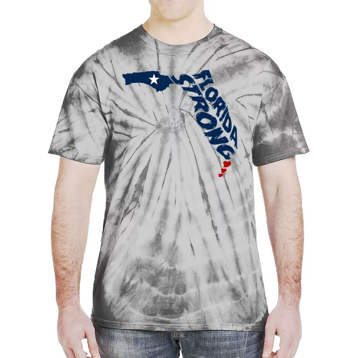 Support Florida Stay Western Strong Florida S.T.A.T.E Tie-Dye T-Shirt