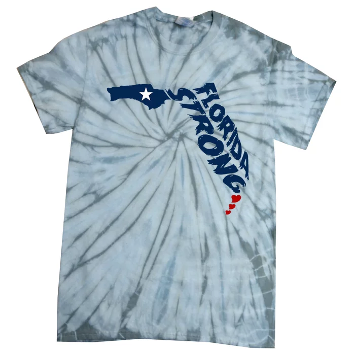 Support Florida Stay Western Strong Florida S.T.A.T.E Tie-Dye T-Shirt