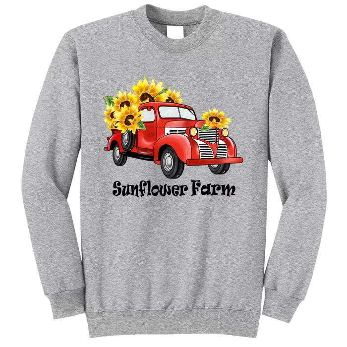 Sunflower Farm Sublimation Tall Sweatshirt