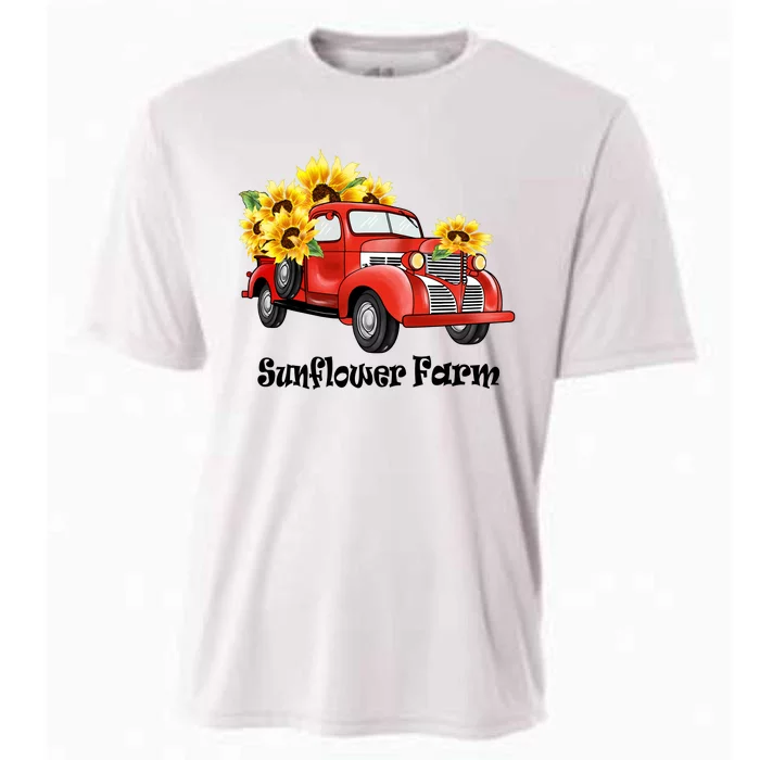 Sunflower Farm Sublimation Cooling Performance Crew T-Shirt