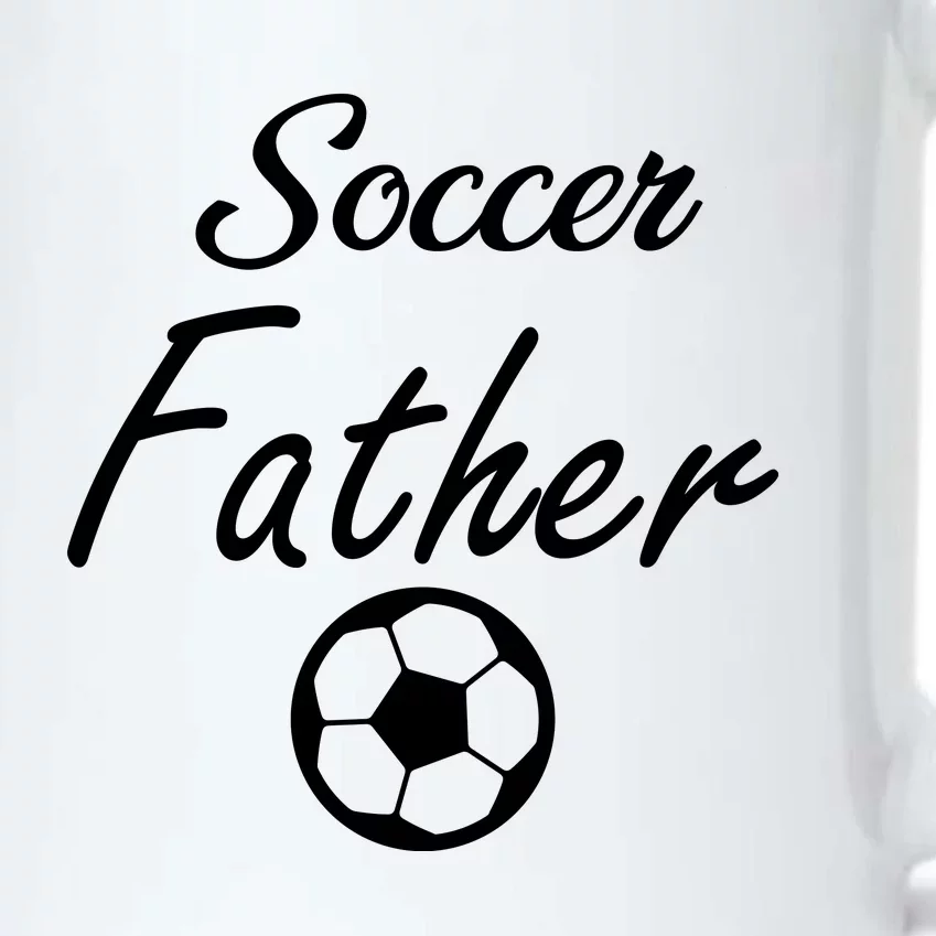 Soccer Father Black Color Changing Mug