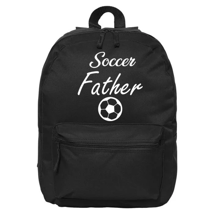 Soccer Father 16 in Basic Backpack