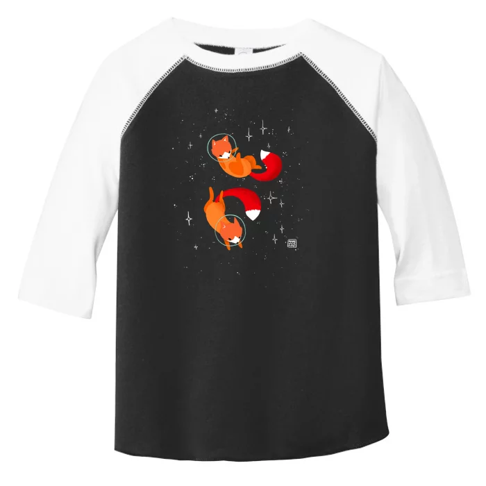 Space Foxes Toddler Fine Jersey T-Shirt