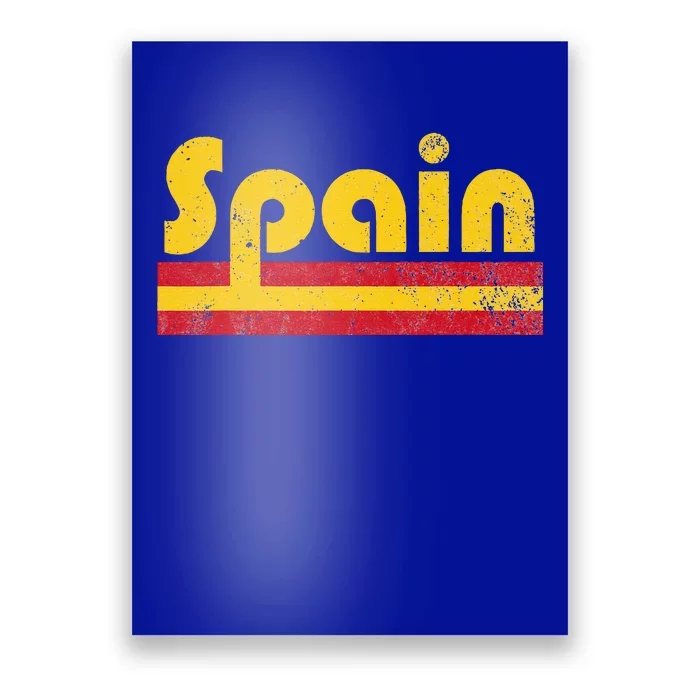 Spanish Flag Spain Pride Roots Heritage Poster